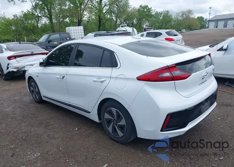 2018 Hyundai Ioniq Hybrid Sel z USA, uszkodzony, nr VIN KMHC75LC0JU064220